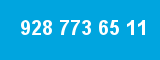 928 773 65 11